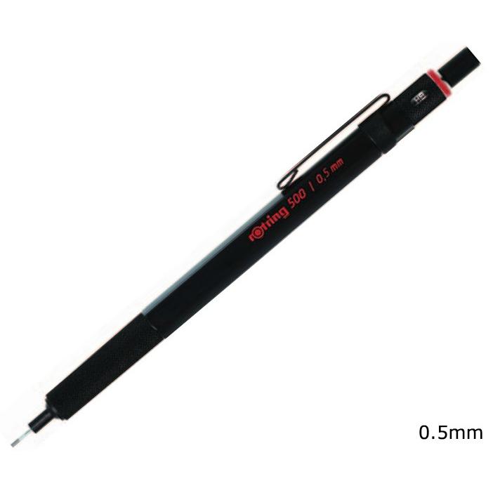 ロットリング 2186325 500 メカニカルペンシル 0.5mm ブラック