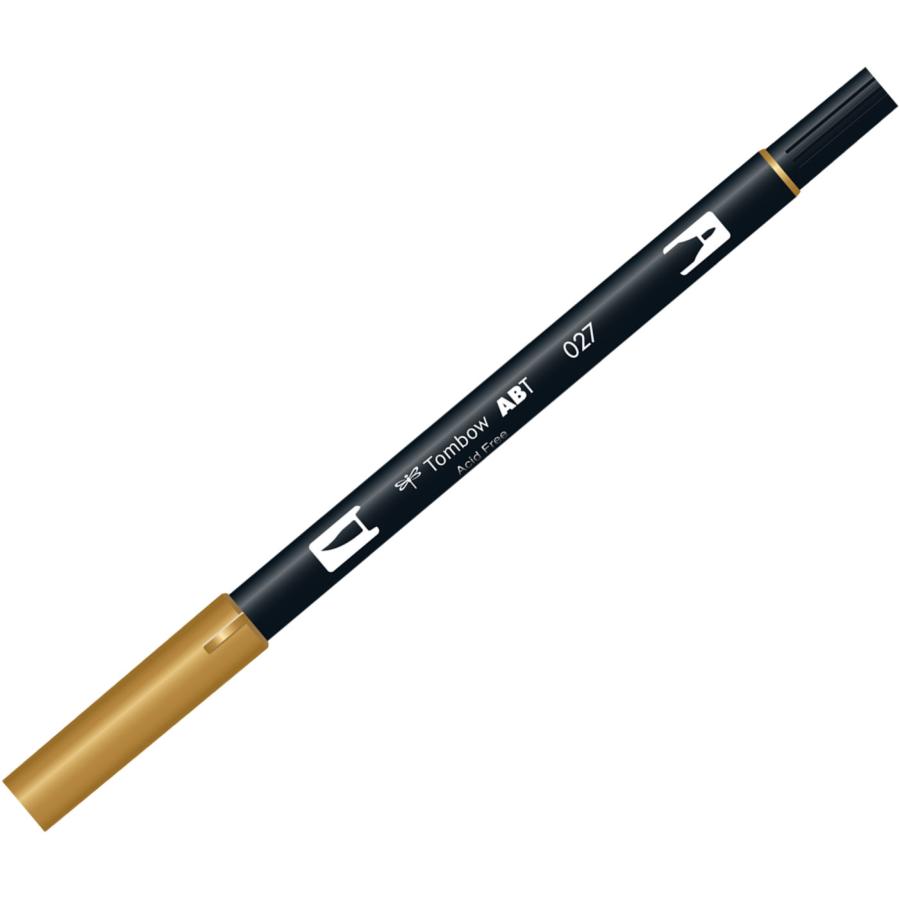 トンボ鉛筆 トンボ鉛筆 AB-T027 水性マーカー AB−T＜Dark Ochre 