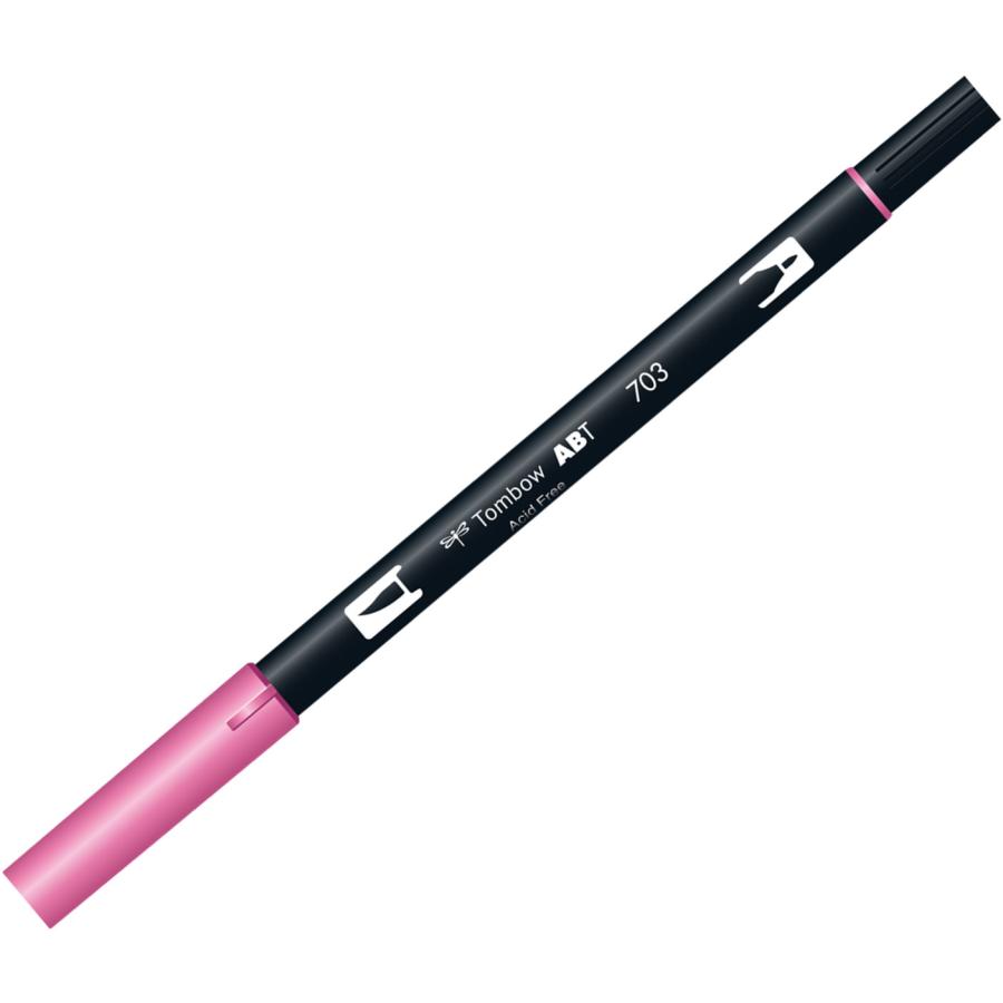 トンボ鉛筆 AB-T703 水性マーカー AB−T＜Pink Rose(ピンクローズ