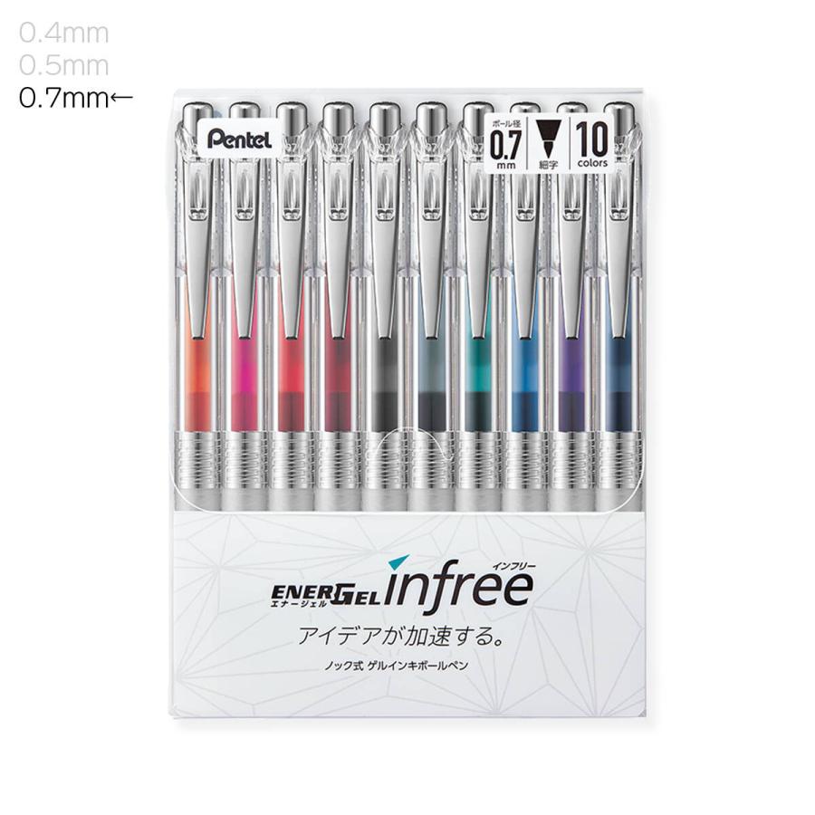 ぺんてる（Pentel） BL77TL-10 ゲルインキボールペン エナージェルイン