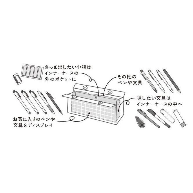 KOKUYO（コクヨ） F-VBF240- 大人かわいい ツールペンケース ピープ