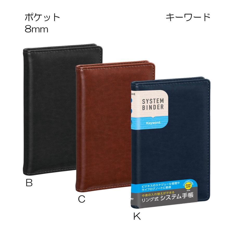 レイメイ藤井 JWP7012 キーワード システム手帳 スリムポケットサイズ