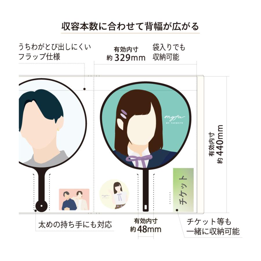 myfa LIHITLAB. N-3322 myfa＜ミファ＞ MY FAVORITE うちわコレクションファイル : ブングステーション ...