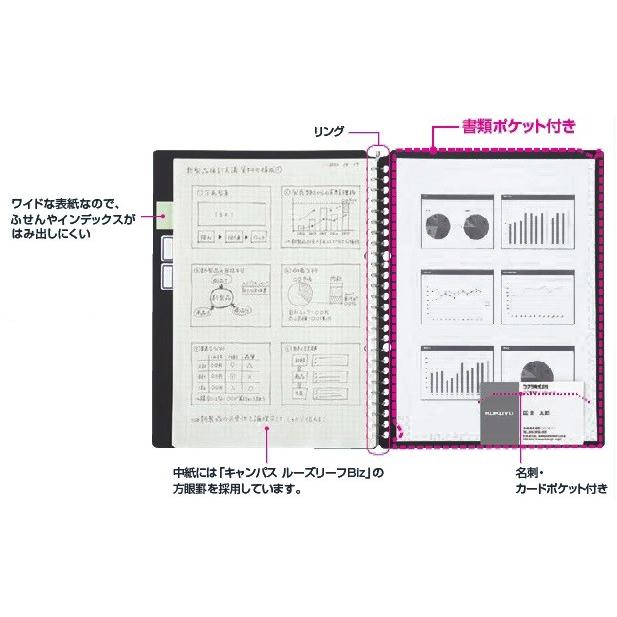 KOKUYO（コクヨ） ル-SP701D キャンパスバインダー＜スマートリングBiz