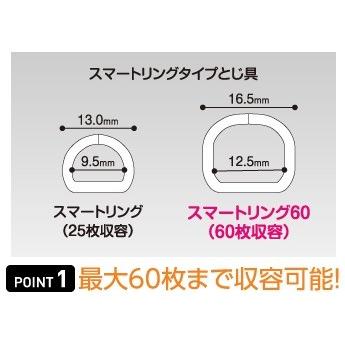 コクヨ ル Sp706 キャンパスバインダー スマートリング60 Pp表紙 B5縦 26穴 最大60枚収容 Ru Sp706 ブングステーション 通販 Yahoo ショッピング