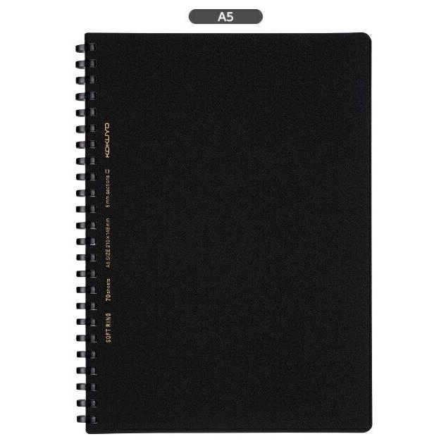 KOKUYO（コクヨ） ス-SV437S5-D ソフトリングノート ビジネス 方眼罫