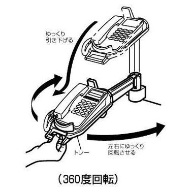KOKUYO（コクヨ） TL-UN91M テレホンスタンド＜UNIFEEL＞リフトタイプ