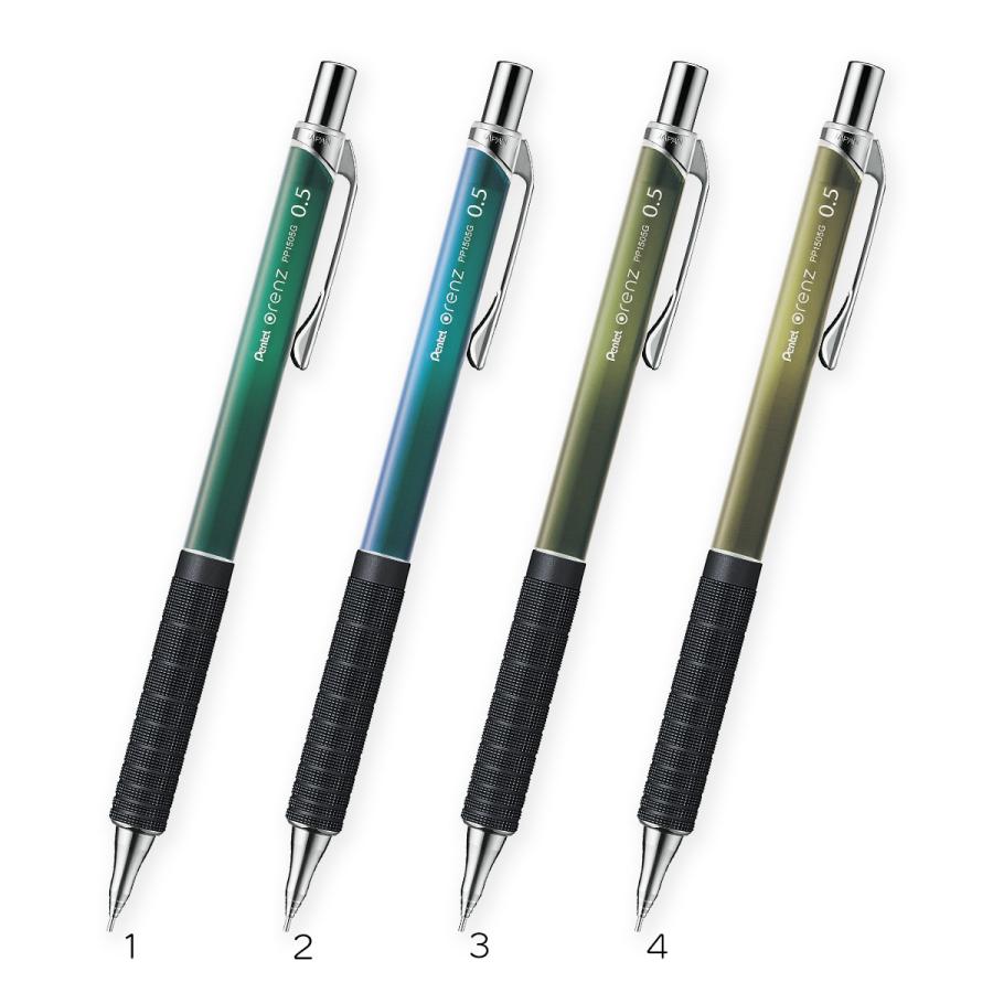 オレンズ ぺんてる XPP1505G2-L 芯が折れないシャープペン orenz