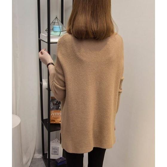 ニットセーター チュニック レディース タートルネック ニットトップス 長袖 伸縮性 シンプル 送料無料 |  | 09