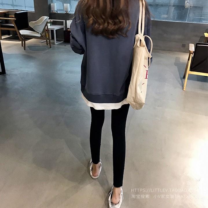 トレーナー レディース 長袖 トップス カットソー スウェット おしゃれ 可愛い 重ね着風トレーナー送料無料 |  | 11