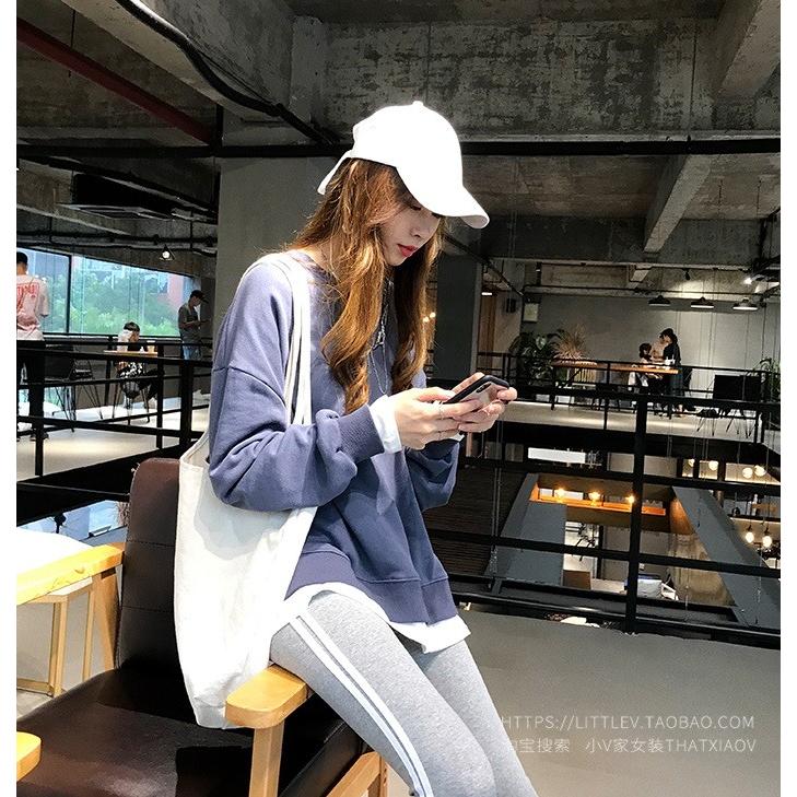 トレーナー レディース 長袖 トップス カットソー スウェット おしゃれ 可愛い 重ね着風トレーナー送料無料 |  | 09