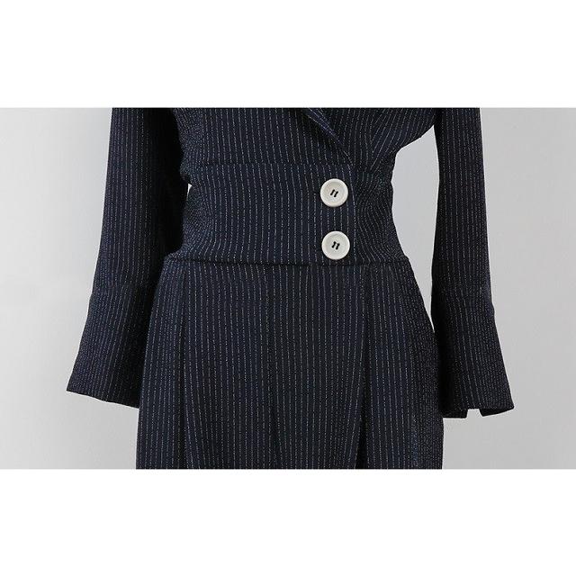 パンツスーツ 結婚式 秋冬 春 レディース 袖あり 長袖 大人 きれいめ 上品 清楚 かわいい 二次会送料無料 |  | 07