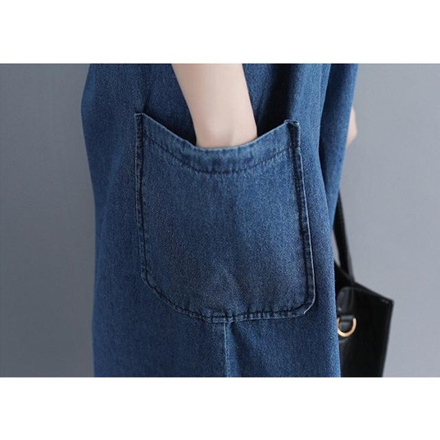 サロペット デニム サスペンダー パンツ ロング丈 レディース 春夏 おしゃれ 可愛い 大人 送料無料 |  | 10