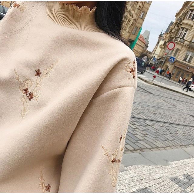レディース セットアップ 2点セット セットアップ 秋 冬 チャック スカート きれいめ 刺繍 送料無料 |  | 04