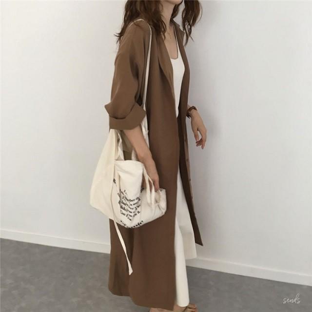 シャツワンピース ワンピース シャツ フロントボタン 大人 無地 マキシ丈 カジュアル ロングシャツ送料無料 |  | 06