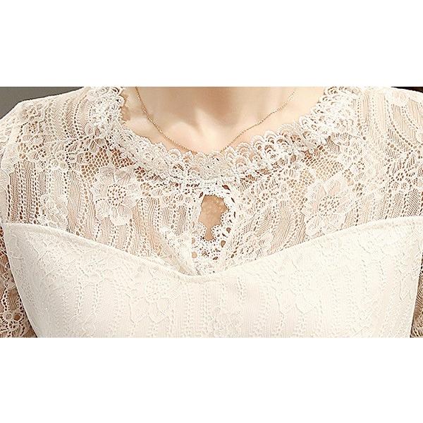 ワンピース レース シースルー 春 夏 秋 花柄 フレア ミニ丈 ショット aライン ミニドレス  送料無料 |  | 11