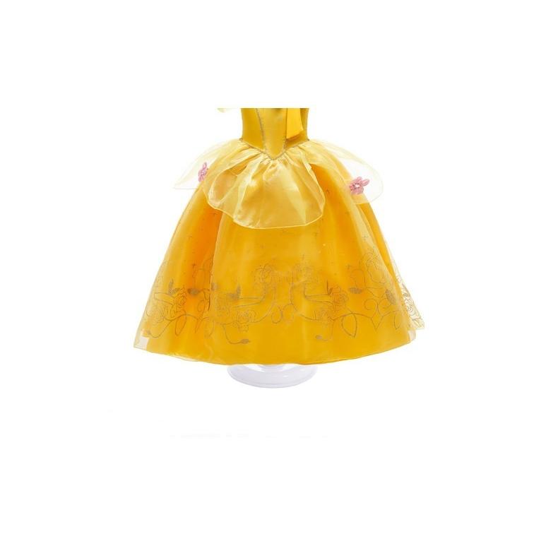 キッズ 子供服 ドレス 半袖 コスプレ プリンセス ワンピース ベル マーメイド なりきり 美女  送料無料 |  | 05