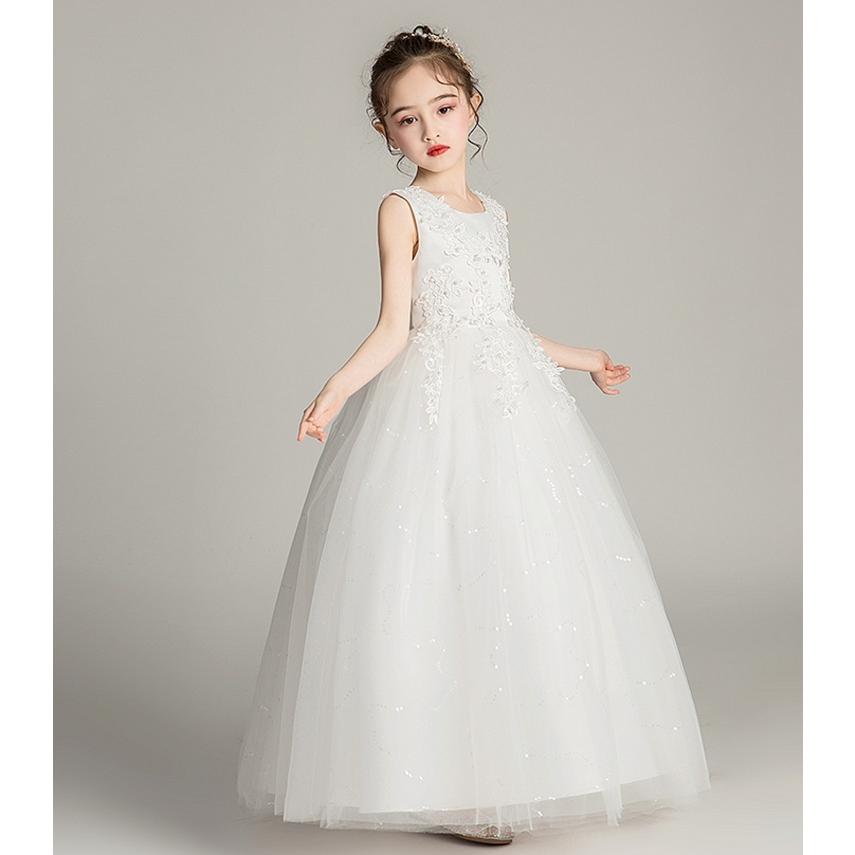 子供 ドレス  キッズ フォーマル ワンピース 女の子 ロングドレス 誕生日 パーティー ダンス衣装送料無料 |  | 05