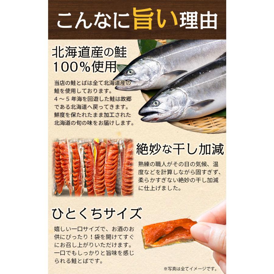 おつまみ 鮭とば【北海道産.熟成鮭とば100g×2袋.】さけとば 鮭トバ 珍味 訳あり 送料無料 セット 国産 サケトバ ご当地 お土産 食品 ...