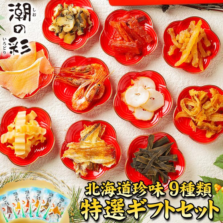 父の日 ギフト プレゼント おつまみ 珍味 【北海道.9種類の珍味