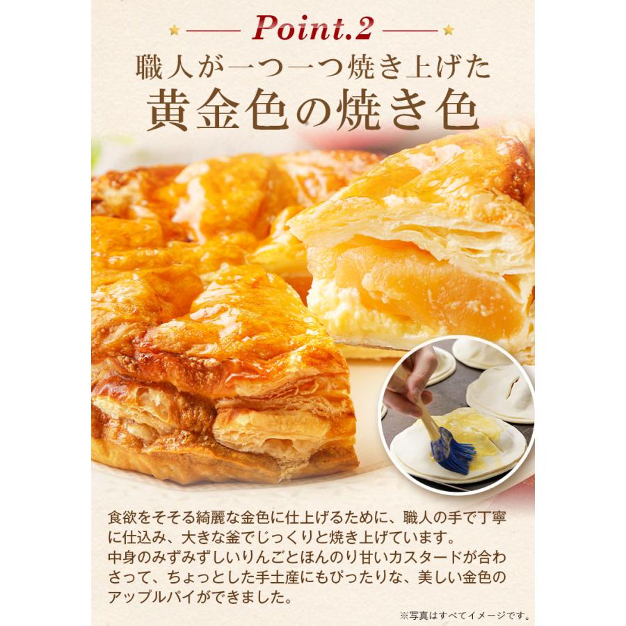 ゴロゴロりんご溢れる .金のアップルパイ2個セット. ギフト 【S10
