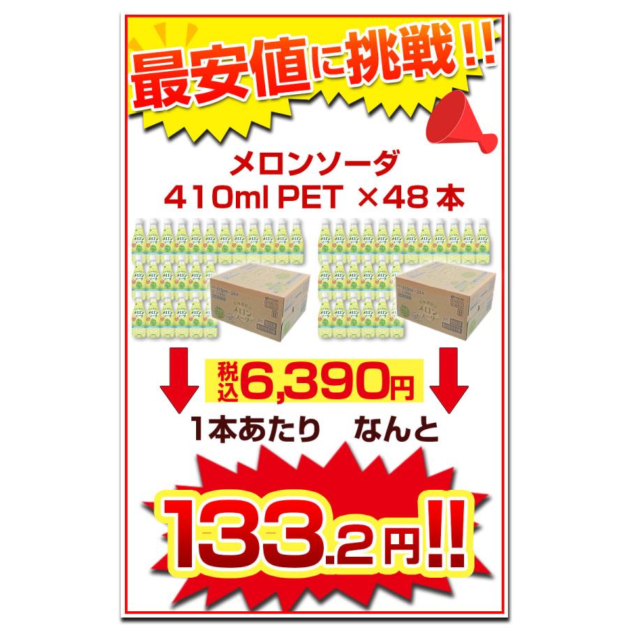 1本133.2円〜！最安値に挑戦中 ！／ 【北海道限定】 メロンソー ダ 