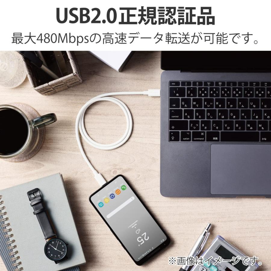 USBケーブル Type-C to Type-C 充電 低抵抗 PD 対応 E-Marker シリコン素材｜buono-knick-knacks｜07