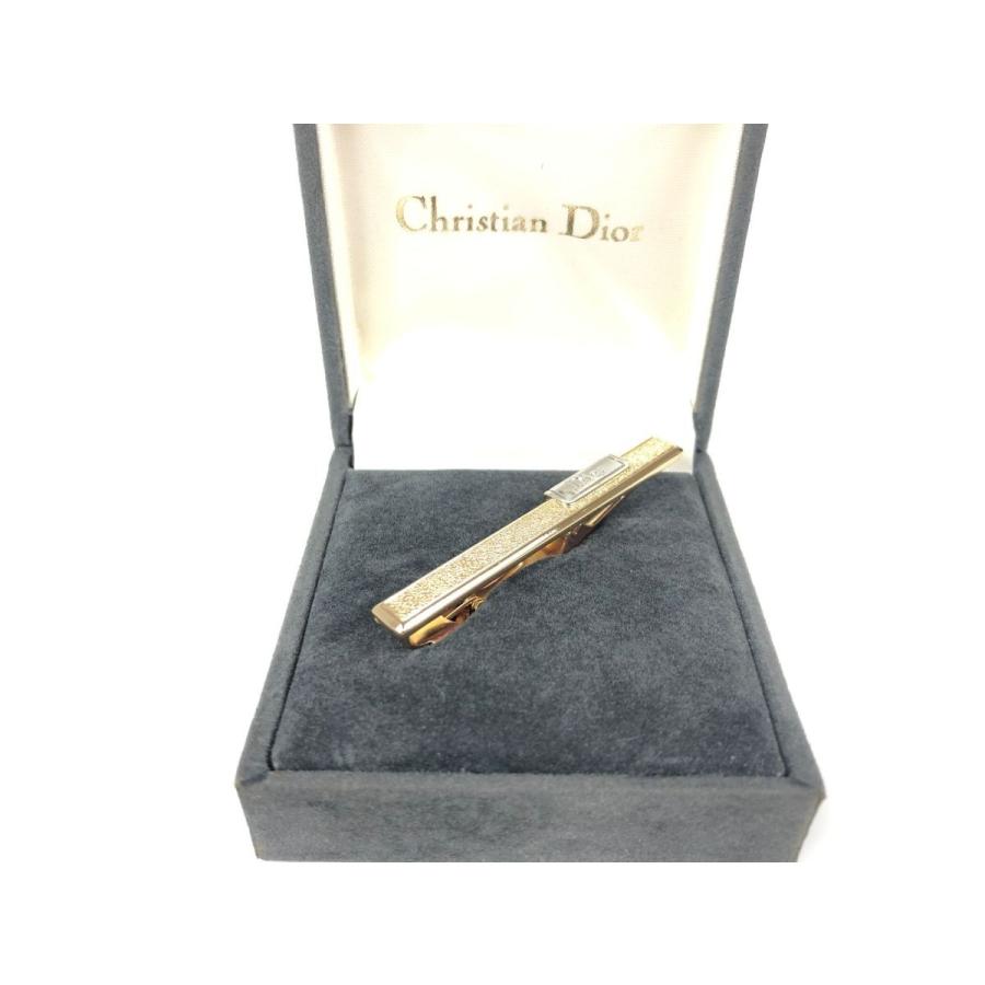 クリスチャン・ディオール Christian Dior ネクタイピン ゴールド 