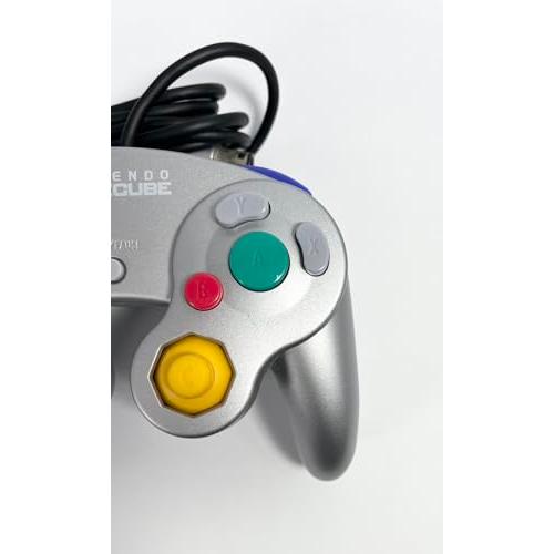 Nintendo ゲームキューブ本体 シルバー コントローラー 通電確認】ゲームキューブ シルバー 本体 コントローラー2個