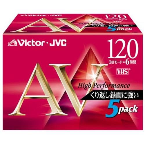 VICTOR ビデオテープKシリーズ 5T-120AVK VHSビデオテープ