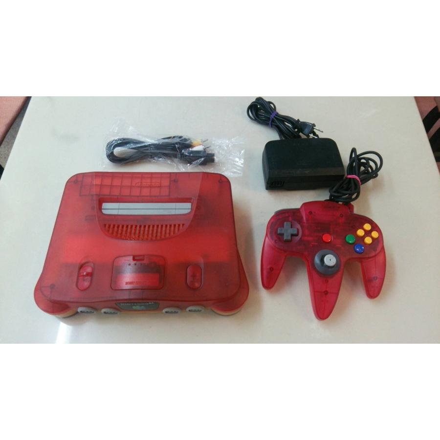 NINTEDO64 クリアレッド美品 NINTENDO64本体 クリアレッド : Burano - 通販 - Yahoo!ショッピング