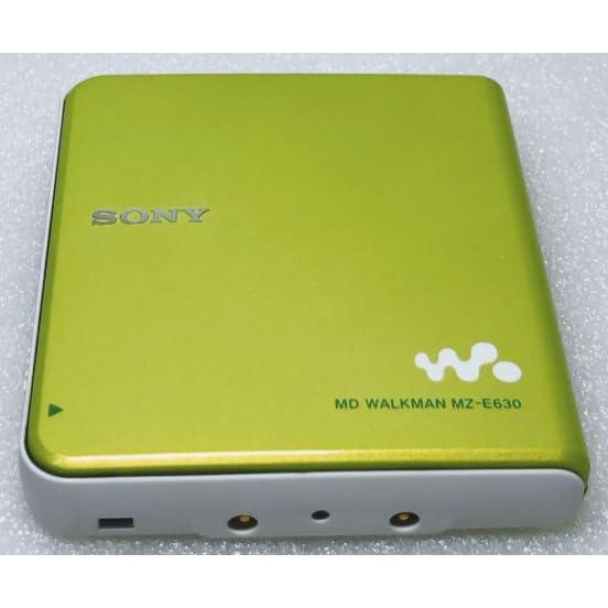 SONY MDウォークマン MZ-E630 MDプレーヤー ほぼ新品 3468 Amazon | SONY MZ-E630 G MDウォークマン(グリーン) | ソニー
