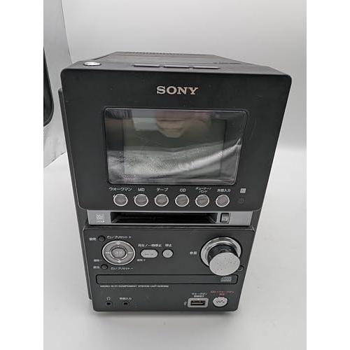 【美品】SONYソニーオールインワンコンポ　CMT-35WM-B CMT-M35WM B｜SONY MD搭載オールインワンコンポ ブラック｜中古