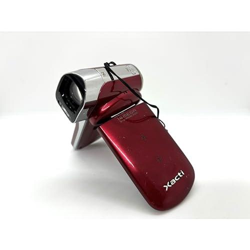 美品 時刻リセット無し SANYO Xacti DMX-CG10 ピンク サポート Xacti〔ザクティ〕 DMX-CG110(R) | デジタル