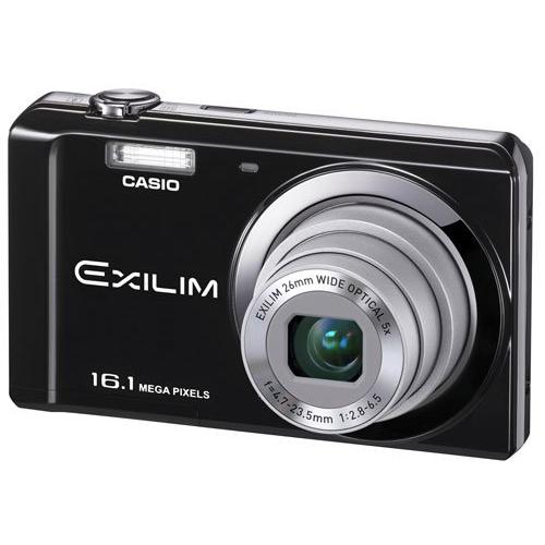 CASIO デジタルカメラ EXILIM 1610万画素 5倍 ブラック EX-ZS6BK