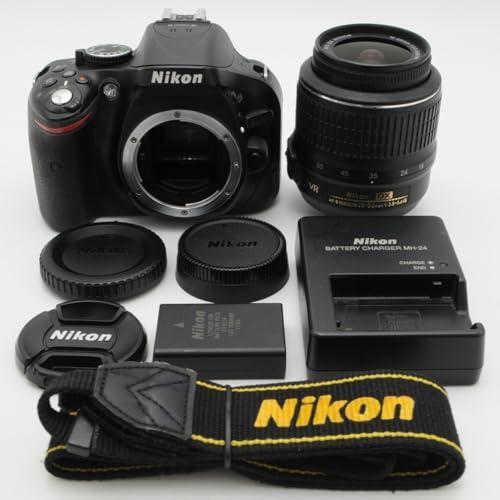 【箱付/バッテリー+1】Nikon D5200レンズキット デジタル一眼カメラ ニコン デジタル一眼 Nikon D5200 レンズキット レッド 中古
