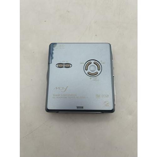 SHARP - SHARP　シャープ　MD-ST600-A　ブルー系　ポータブルMDプレーヤー SHARP シャープ MD-ST600-A ブルー系 ポータブルMDプレーヤー