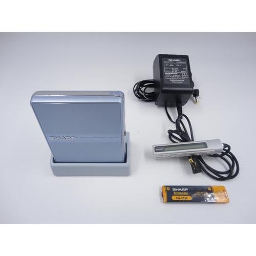 SHARP - SHARP　シャープ　MD-ST600-A　ブルー系　ポータブルMDプレーヤー SHARP シャープ MD-ST600-A ブルー系 ポータブルMDプレーヤー