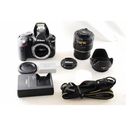 若者の大愛商品 Nikon デジタル一眼レフカメラ D3300 18-55 VR IIレンズキット ブラック D3300LKBK