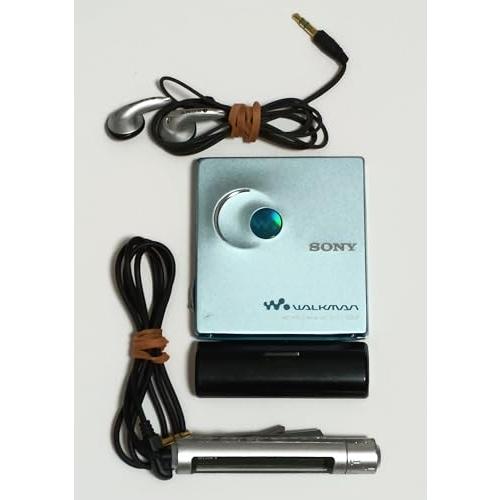 SONY MZ-E707　動作確認済み ポータブルMDプレイヤー Amazon | SONY ソニー MZ-E707 ミントグリーン系 ポータブルMD