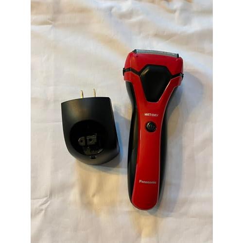 パナソニック メンズシェーバー 3枚刃 お風呂剃り可 赤 ES-RL13