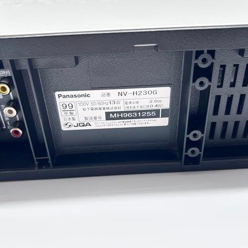 【整備済】Panasonic ビデオデッキ NV-H230G VHS VHSビデオデッキ パナソニック NV-H230G : Burano - 通販