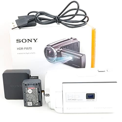 SONY HDビデオカメラ Handycam HDR-PJ670 ホワイト 光学30倍 HDR SONY HDビデオカメラ Handycam HDR-PJ670 ホワイト 光学30倍 HDR