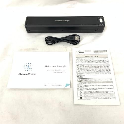 富士通 スキャナー ScanSnap iX100 黒色 FI-IX100A : Burano