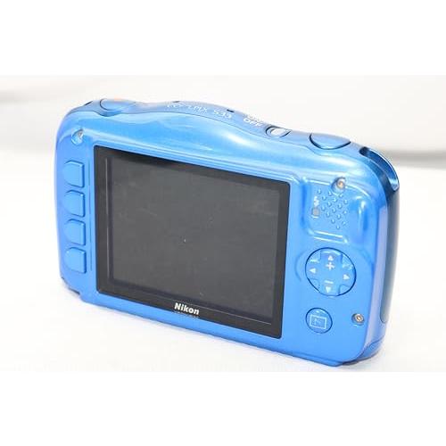 Nikon デジタルカメラ S33 防水 1317万画素 ブルー S33BL