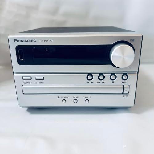 パナソニック Bluetooth CDステレオシステム シルバー SC-PM250