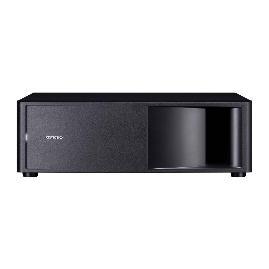 ONKYO SL-T300 サブウーファー ONKYO SL-T300 サブウーファーシステム アンプ内蔵 ブラック SL
