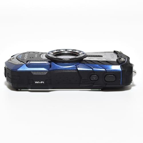 RICOH 防水デジタルカメラ RICOH WG-40W ブルー 防水14m耐ショック1.6m耐寒-10度 RICOH WG-40W BL 04693 w17b8b5 Amazon | RICOH 防水デジタルカメラ RICOH WG-40W ブルー 防水