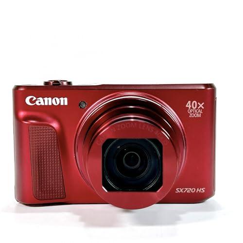 【動作良好】Canon PowerShot SX720 HS レッド Digital Camera Canon PowerShot SX720 HS Red 20.3MP 40x Wi-Fi