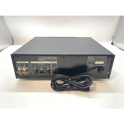 SONY ソニー MDS-S38 ブラック MDデッキ MDLP非対応 単体コンポ